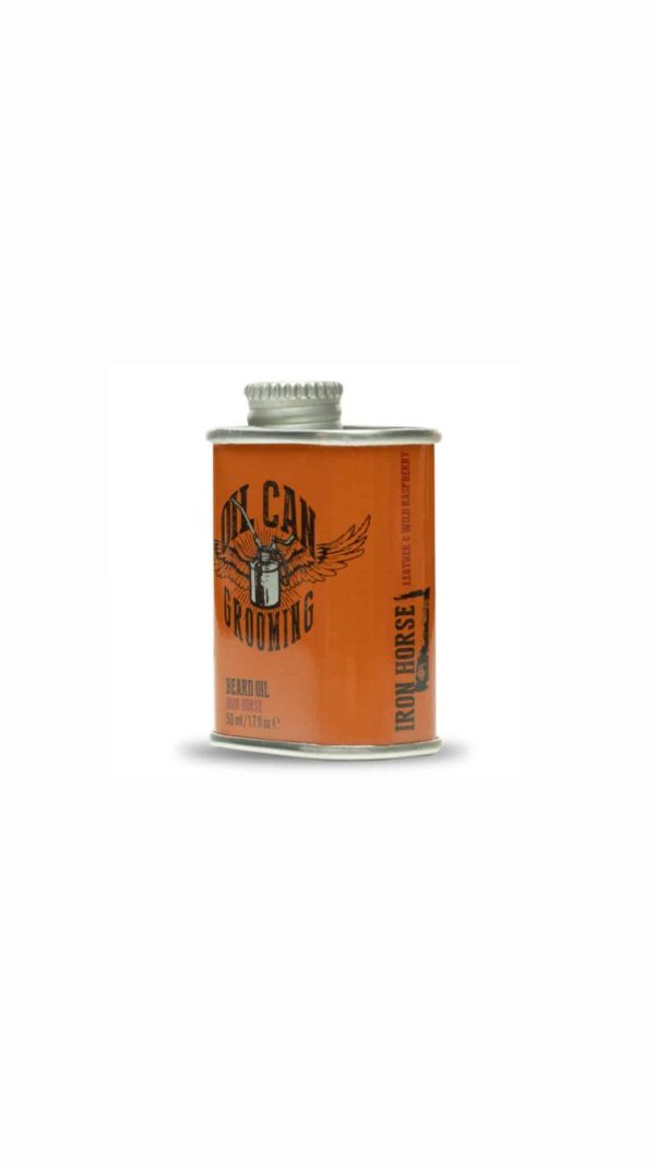 Oil Can Grooming Beard Oil Iron Horse