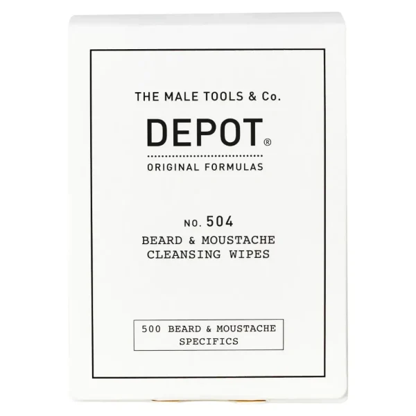 N° 504 Beard & Moustache Cleansing Wipes