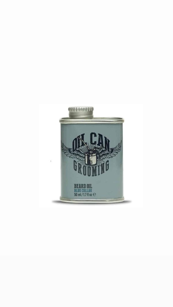 Oil Can Grooming Beard Oil Blue Collar