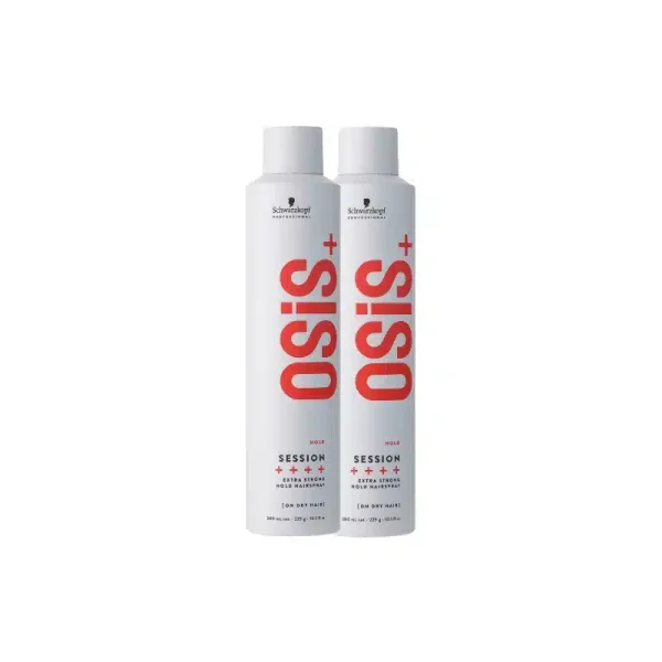 Schwarzkopf Professional OSiS Session Extreme Hold Hairspray 300ml X2