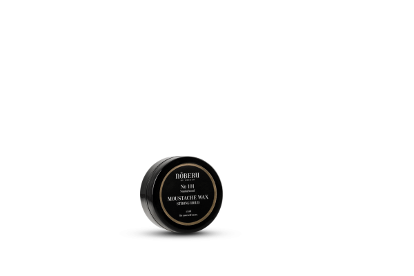 Nõberu Moustache Wax - Strong Hold - Amber-Lime